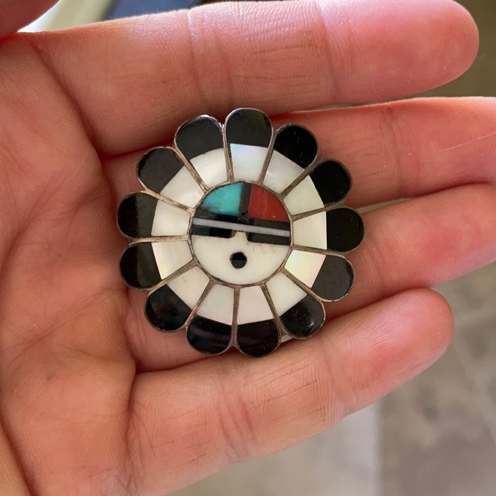 Vintage Zuni Brooch